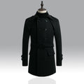 MetroTailor™ Men's Wool Coat – Refined Elegance & Comfor