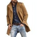 European Style Woolen Men's Coat Autumn And Winter New Thickened