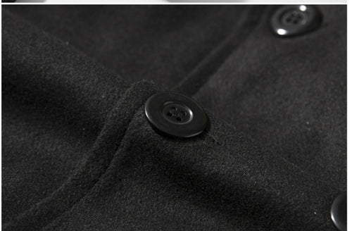 MetroTailor™ Men's Wool Coat – Refined Elegance & Comfor